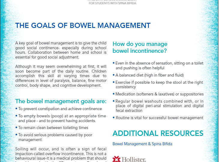 Your Bowel Management Program – It’s All In The Routine! - Spina Bifida ...